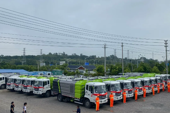 15天！米蘭·(milan)中國官方網站環境快速響應客戶需求，順利交付約3000萬元環衛裝備